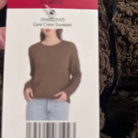 NWT Social Standard  Olive Cozy Sweater - Picture 3 of 4